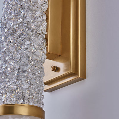 5'' Tubo 1 Light True Brass Vanity Light