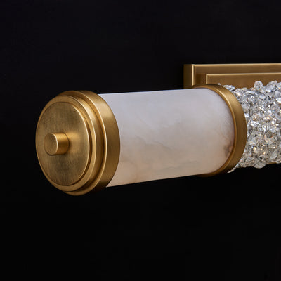 5'' Tubo 1 Light True Brass Vanity Light