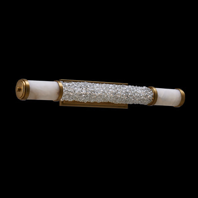 5'' Tubo 1 Light True Brass Vanity Light
