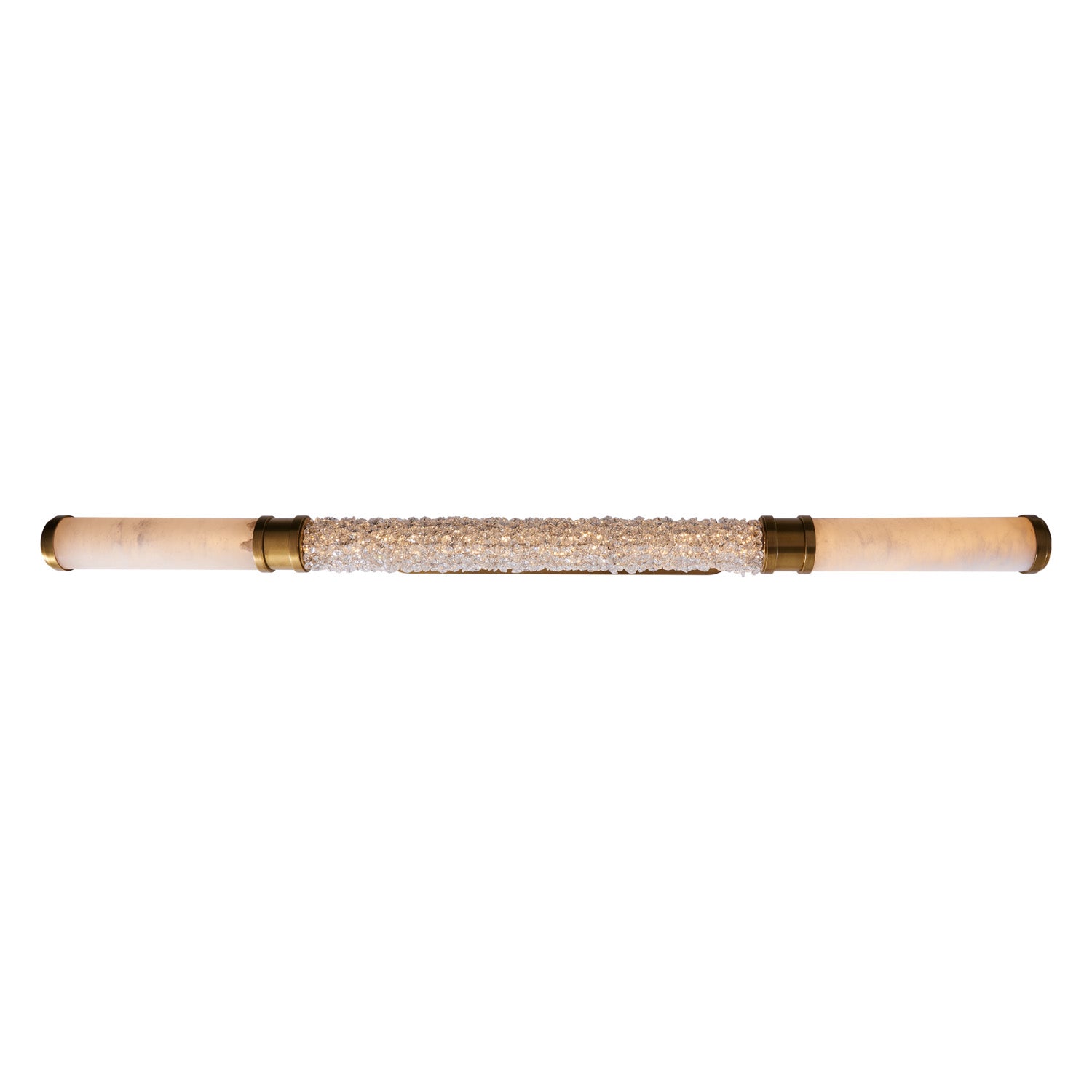 3.5'' Tubo 1 Light True Brass Linear Pendant
