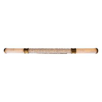 3.5'' Tubo 1 Light True Brass Linear Pendant