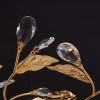 9.5'' Ramo 6 Light 24k Gold Linear Pendant