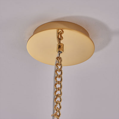 9.5'' Ramo 6 Light 24k Gold Linear Pendant
