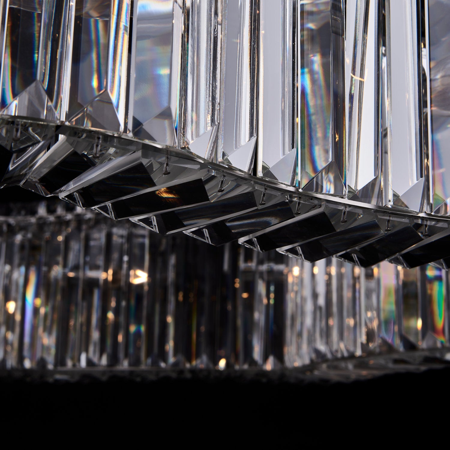 29'' Corda 12 Light Chrome Chandelier