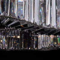 29'' Corda 12 Light Chrome Chandelier