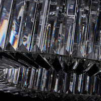 8'' Corda 18 Light Chrome Linear Pendant