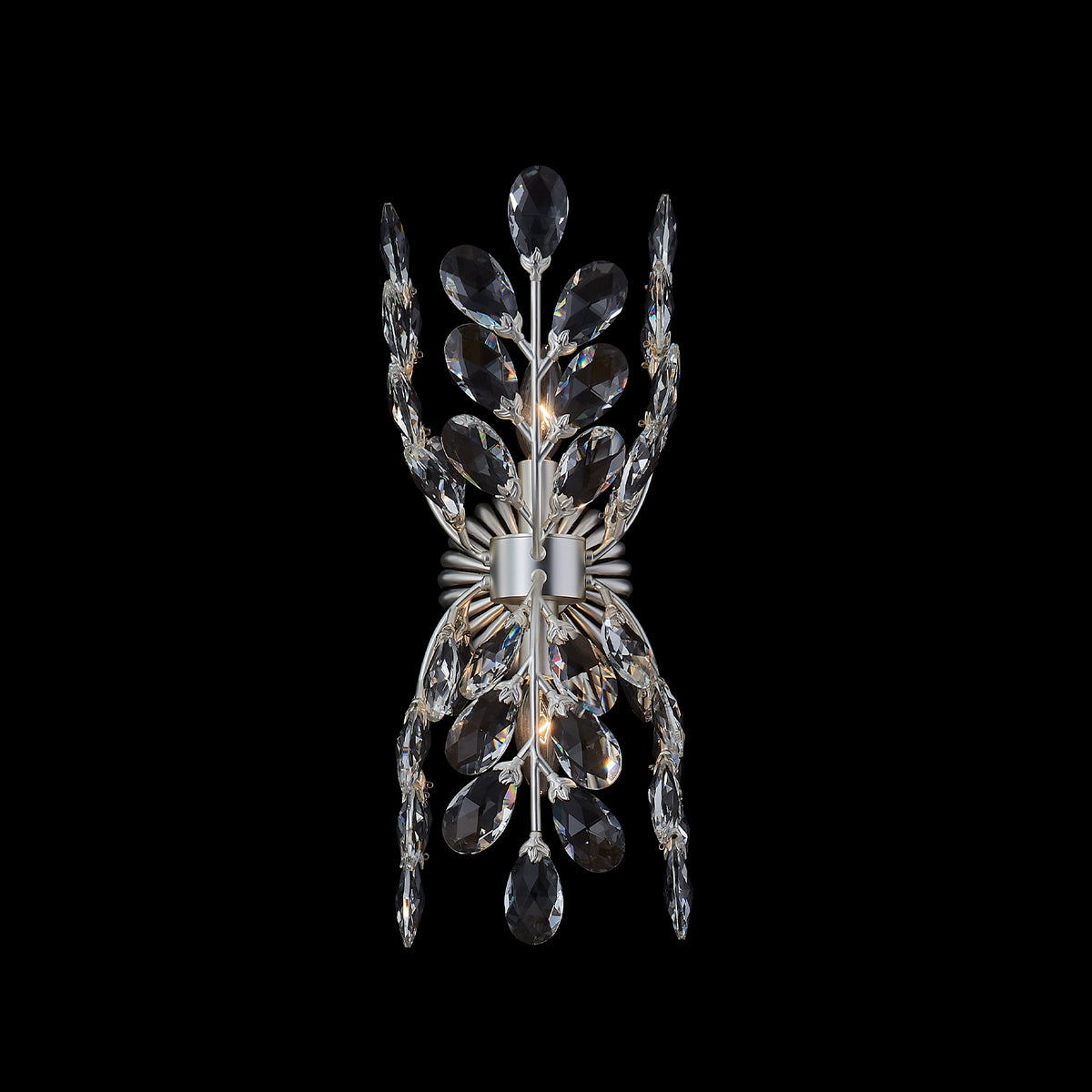 7'' Alloro 2 Light Pewter Wall Sconce
