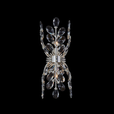 7'' Alloro 2 Light Pewter Wall Sconce