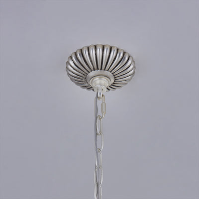 18'' Alloro 6 Light Pewter Chandelier