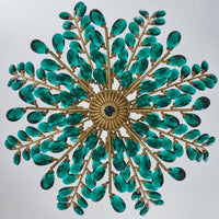 22.5'' Alloro 8 Light True Brass Chandelier