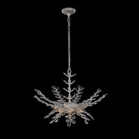 22.5'' Alloro 8 Light Pewter Chandelier