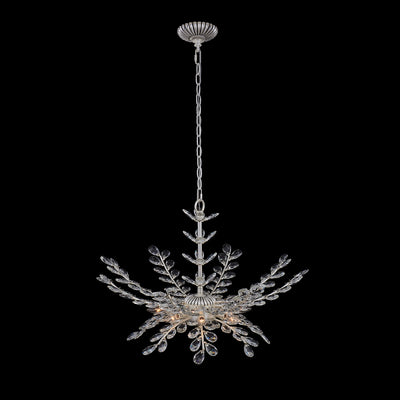 22.5'' Alloro 8 Light Pewter Chandelier