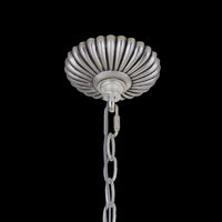 22.5'' Alloro 8 Light Pewter Chandelier