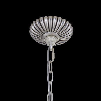 22.5'' Alloro 8 Light Pewter Chandelier