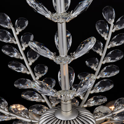 22.5'' Alloro 8 Light Pewter Chandelier