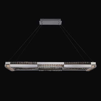3'' Dama 1 Light Chrome Linear Pendant
