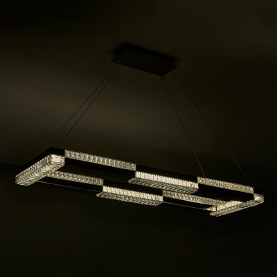 3'' Dama 1 Light Chrome Linear Pendant