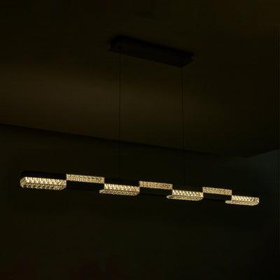 3'' Dama 1 Light Chrome Linear Pendant