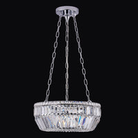 7'' Circolare 5 Light Chrome Pendant
