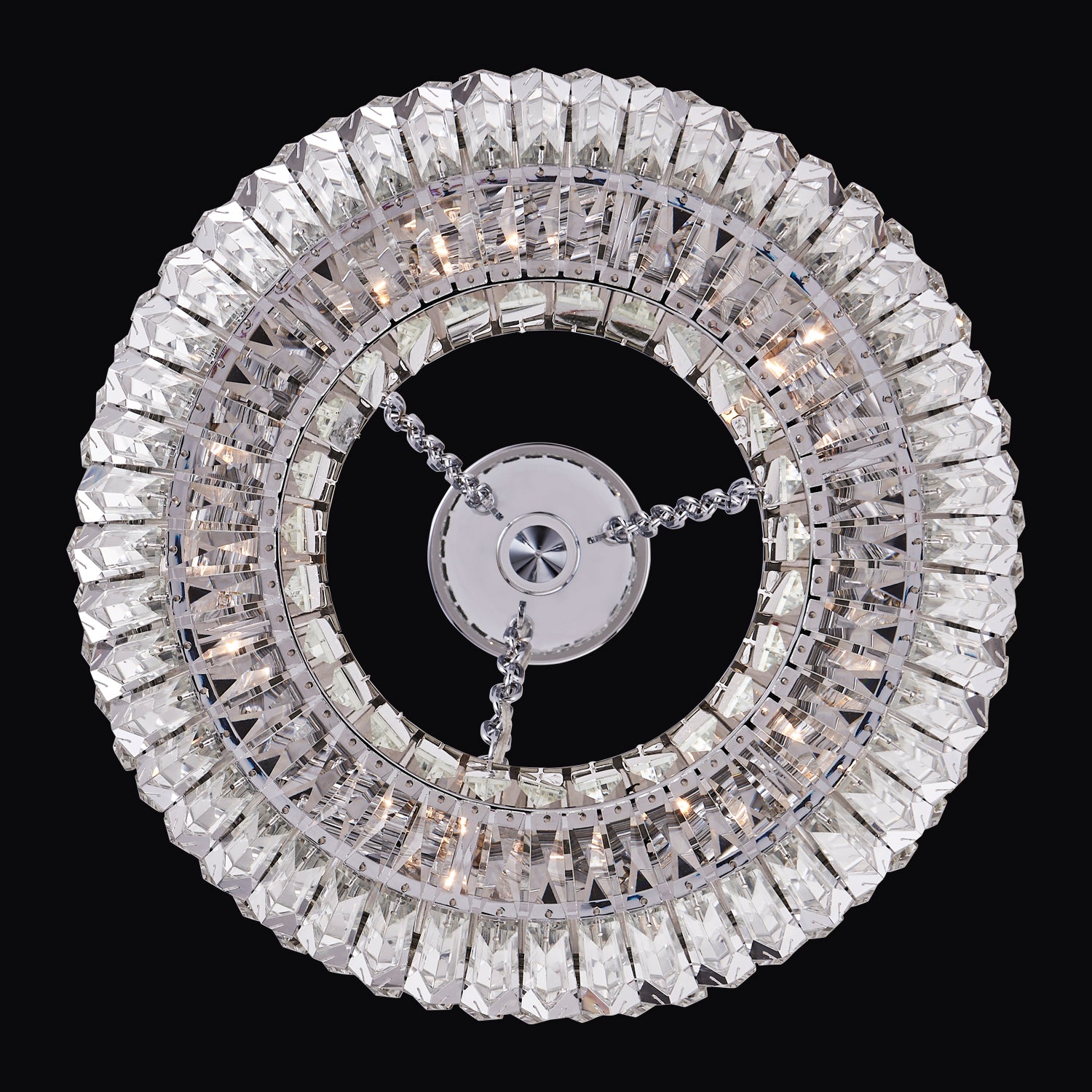 7'' Circolare 5 Light Chrome Pendant
