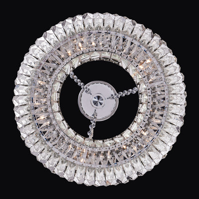 7'' Circolare 5 Light Chrome Pendant