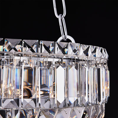 7'' Circolare 5 Light Chrome Pendant