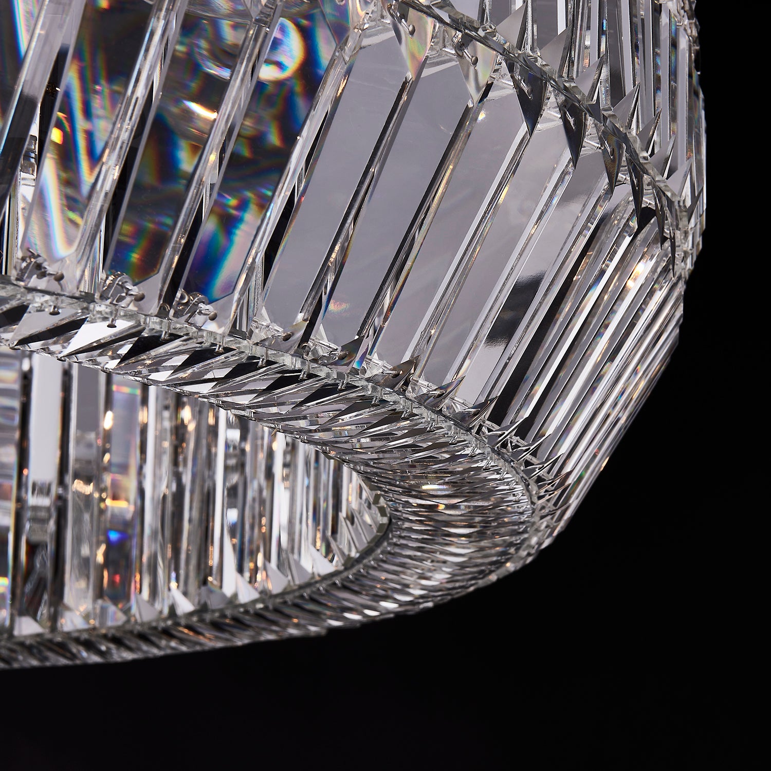 7'' Circolare 12 Light Chrome Chandelier