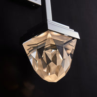 5'' Taglio 2 Light Silver Wall Sconce