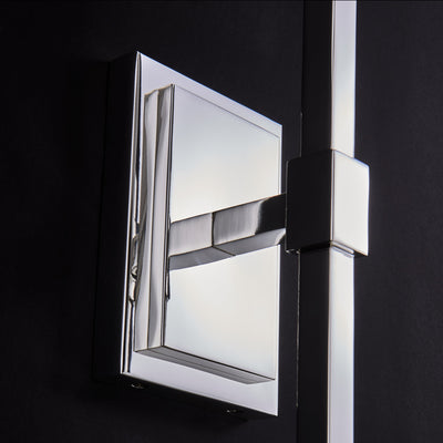 5'' Taglio 2 Light Silver Wall Sconce