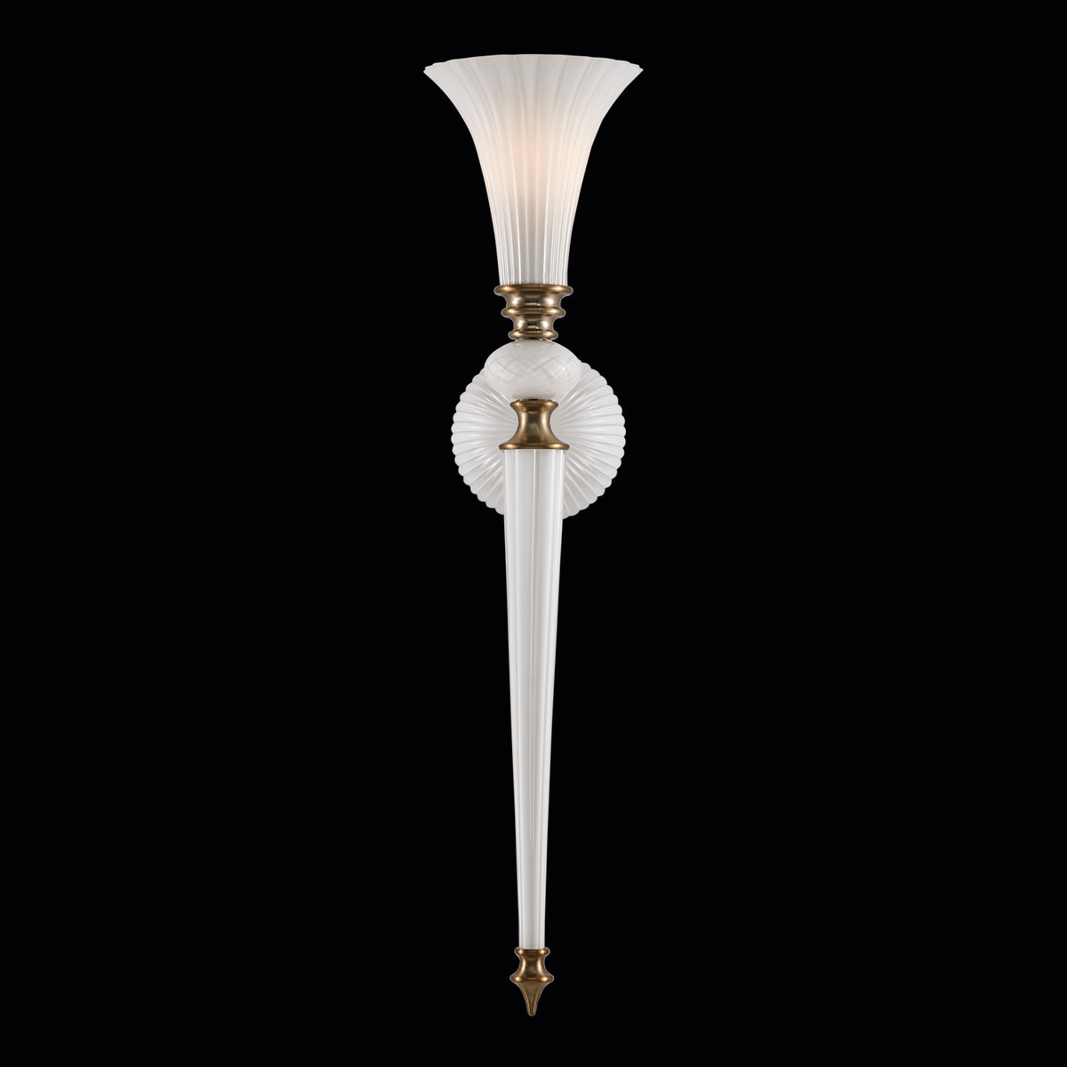 7'' Bianca 1 Light Winter Brass Wall Sconce