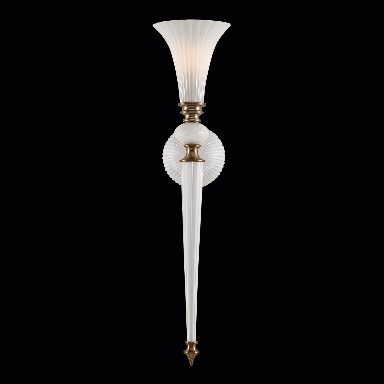 7'' Bianca 1 Light Winter Brass Wall Sconce