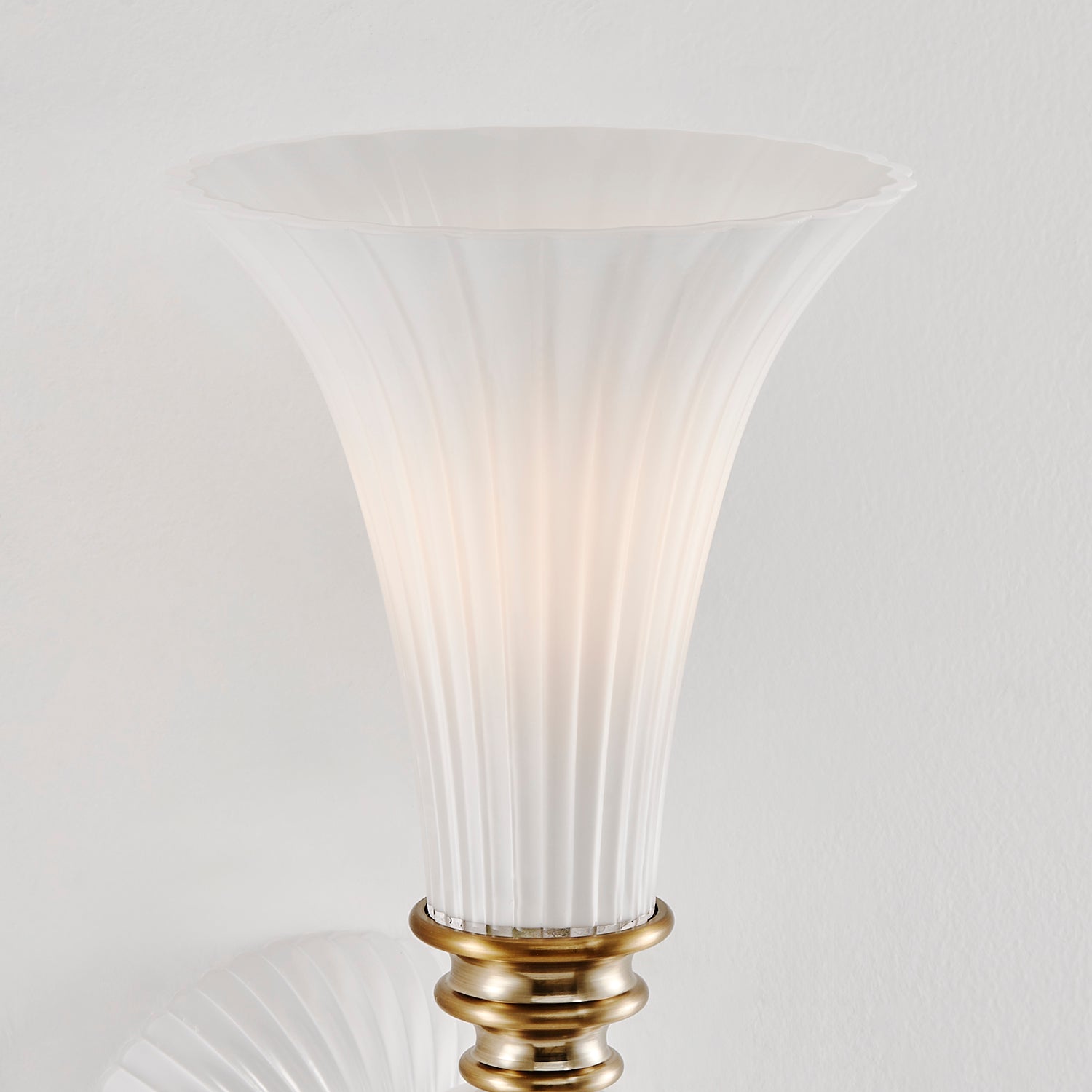 7'' Bianca 1 Light Winter Brass Wall Sconce