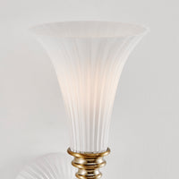7'' Bianca 1 Light Winter Brass Wall Sconce
