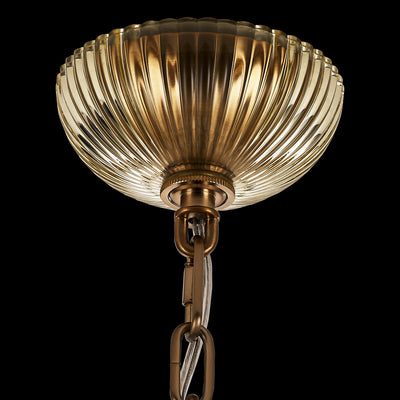 44'' Tinta 16 Light Winter Brass Chandelier