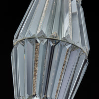 44'' Allungato 1 Light True Brass Pendant