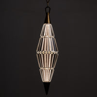 44'' Allungato 1 Light True Brass Pendant