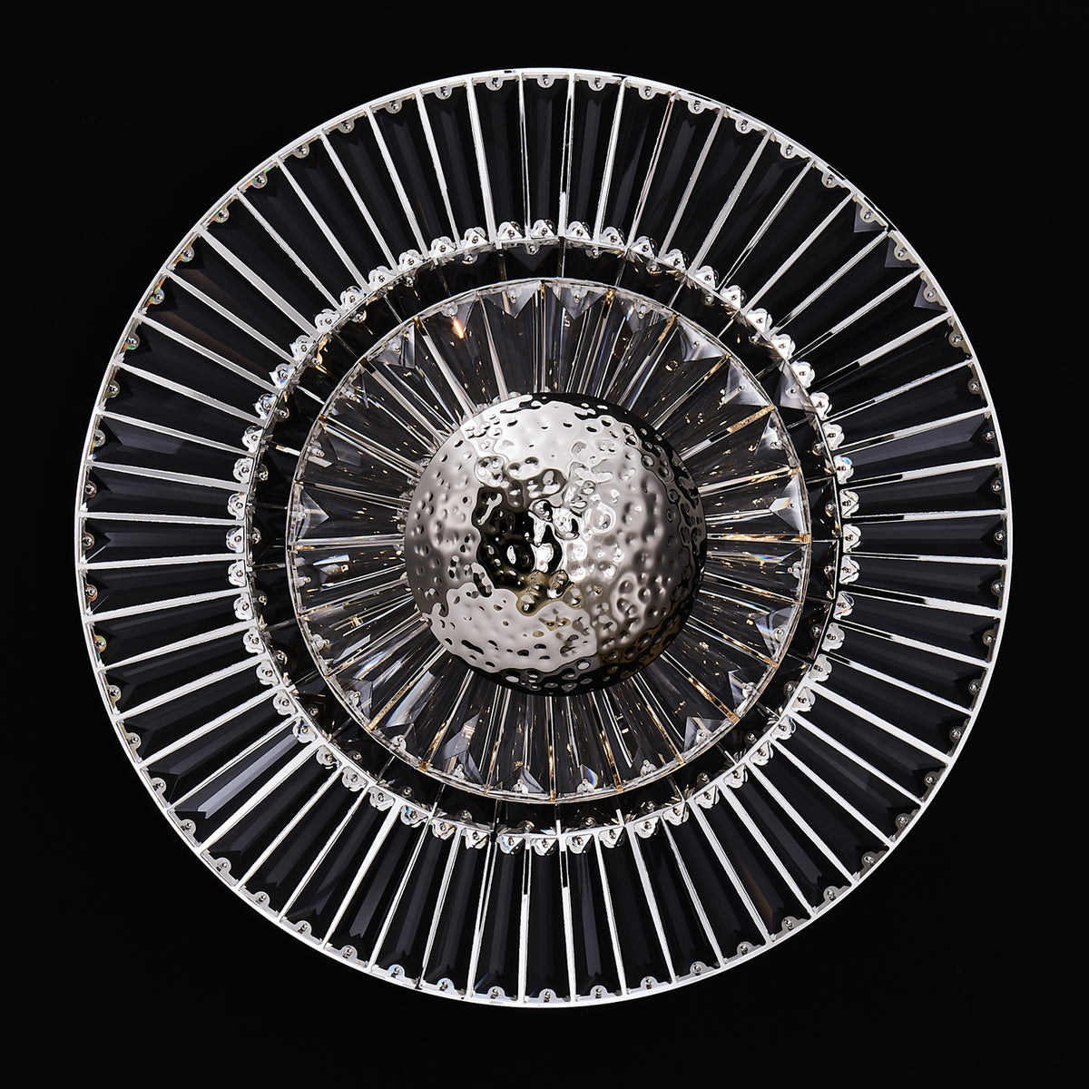 17'' Rosetta 1 Light Polished Nickel Wall Sconce