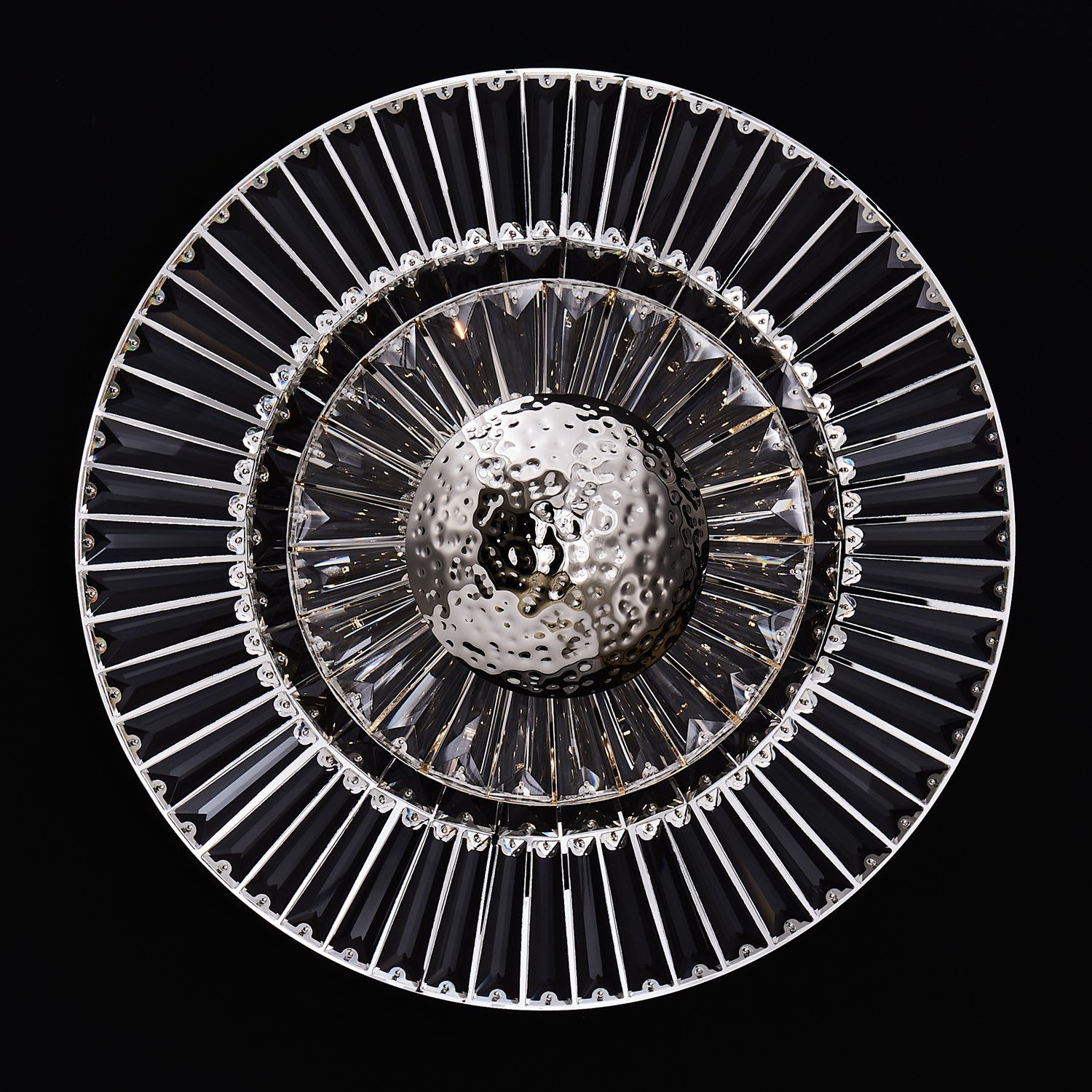 17'' Rosetta 1 Light Polished Nickel Wall Sconce