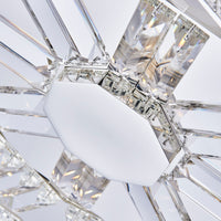 30'' Tempo 1 Light Silver Chandelier