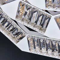 30'' Tempo 1 Light Silver Chandelier