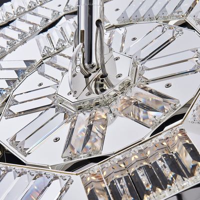 47'' Tempo 1 Light Silver Chandelier