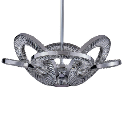 15'' Rotondo 1 Light Chrome Chandelier