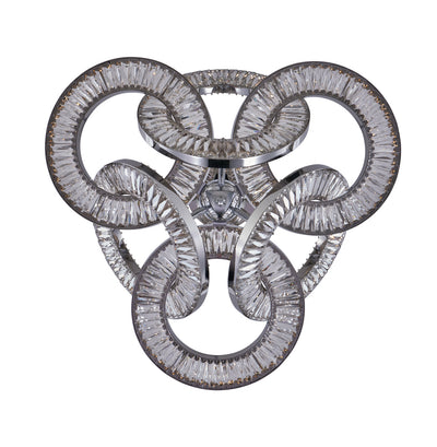 15'' Rotondo 1 Light Chrome Chandelier