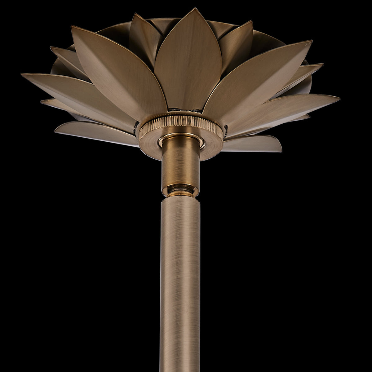 16'' Roche 3 Light Winter Brass Pendant