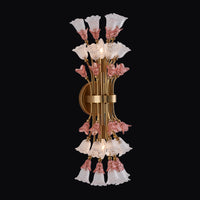 9'' Bella 2 Light Antique Brass Wall Sconce