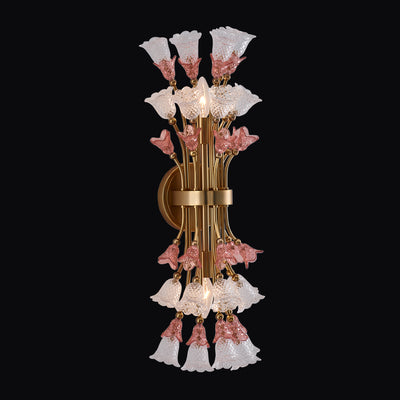 9'' Bella 2 Light Antique Brass Wall Sconce