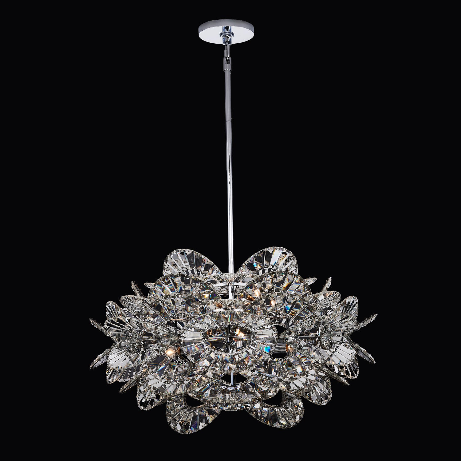 19.75'' Luminoso 14 Light Polished Chrome Chandelier