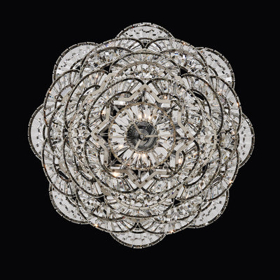 19.75'' Luminoso 14 Light Polished Chrome Chandelier
