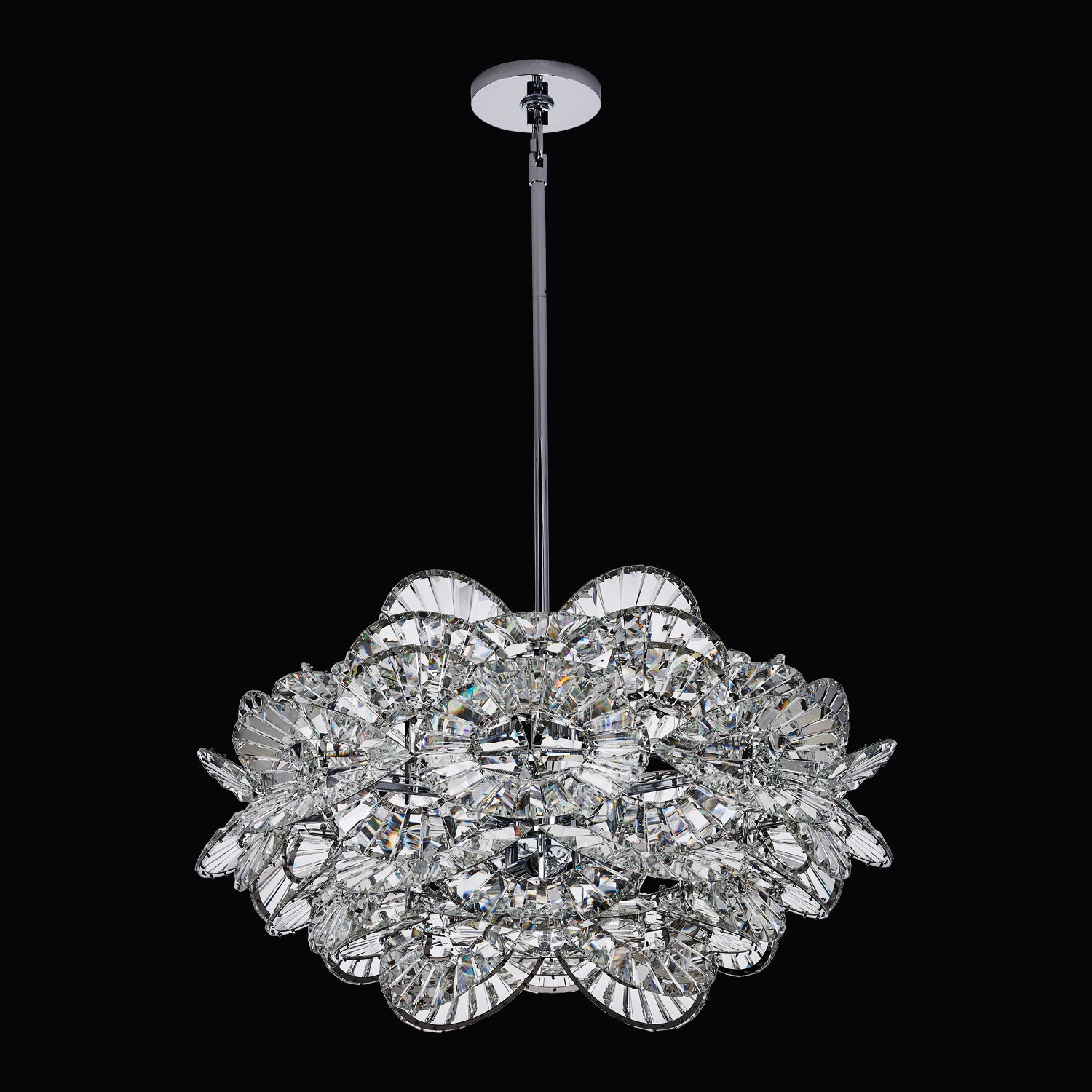 19.75'' Luminoso 14 Light Polished Chrome Chandelier