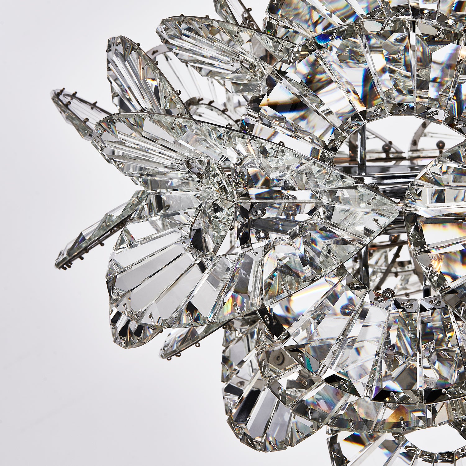 19.75'' Luminoso 14 Light Polished Chrome Chandelier